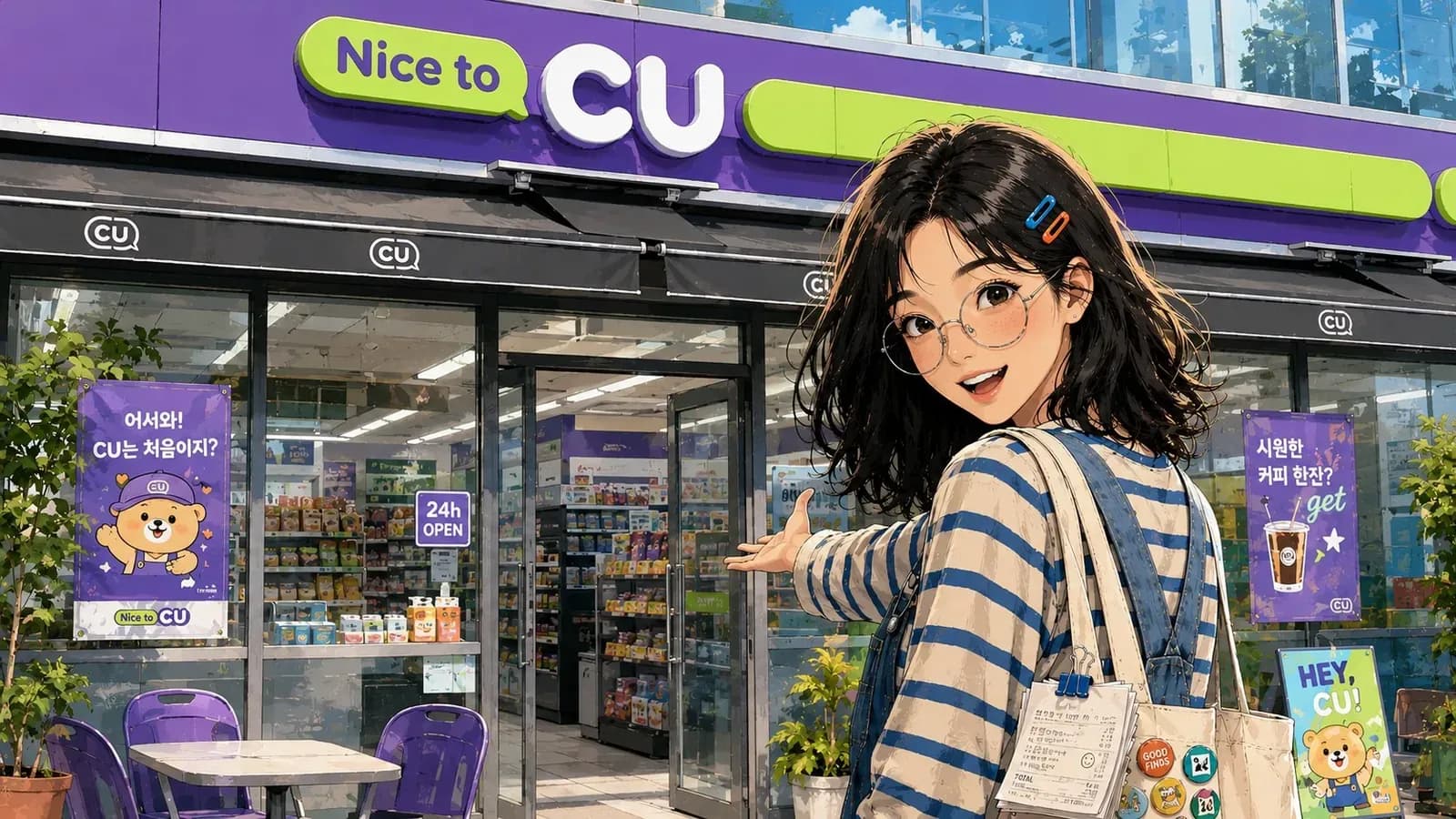 ソウルのコンビニ