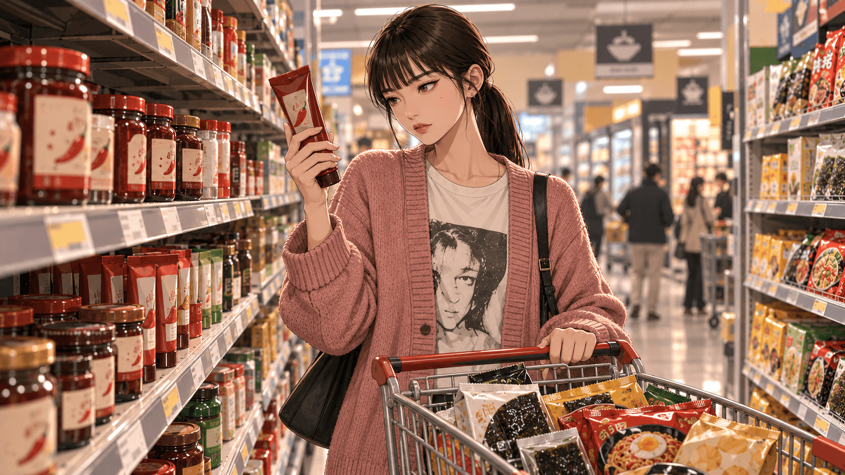 Comparing a tube of gochujang against the glass-jar version